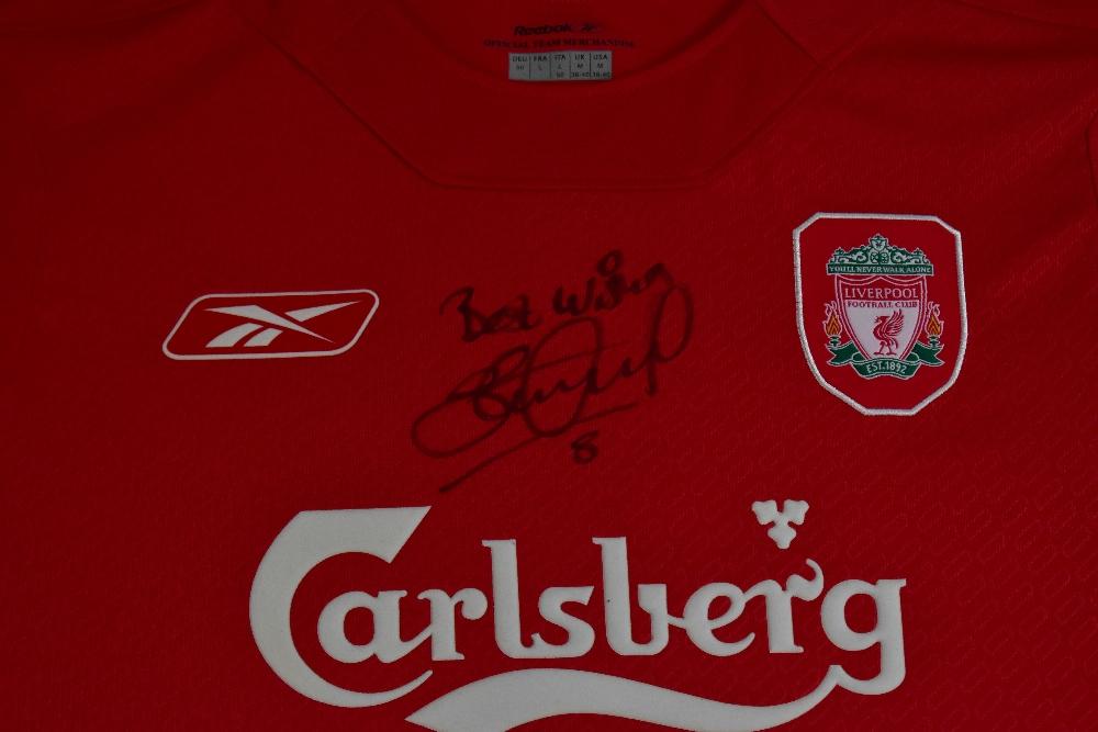 Steven Gerrard Signed Liverpool 2005 Champions League Final, 59% OFF