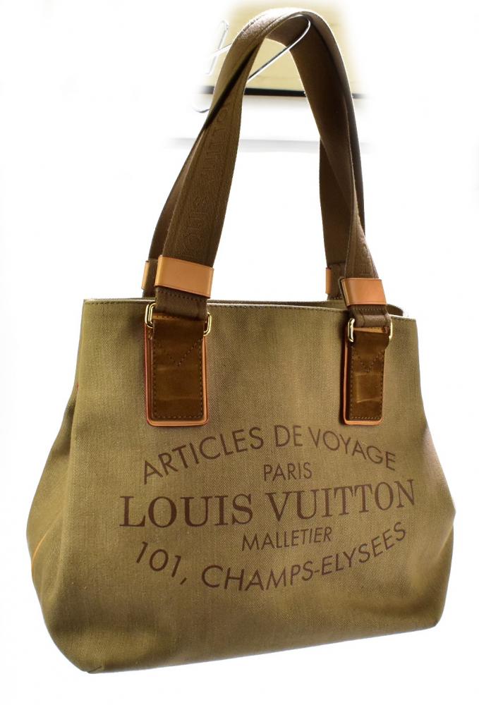 Louis Vuitton Limited Edition Beige & Coral Articles De Voyage