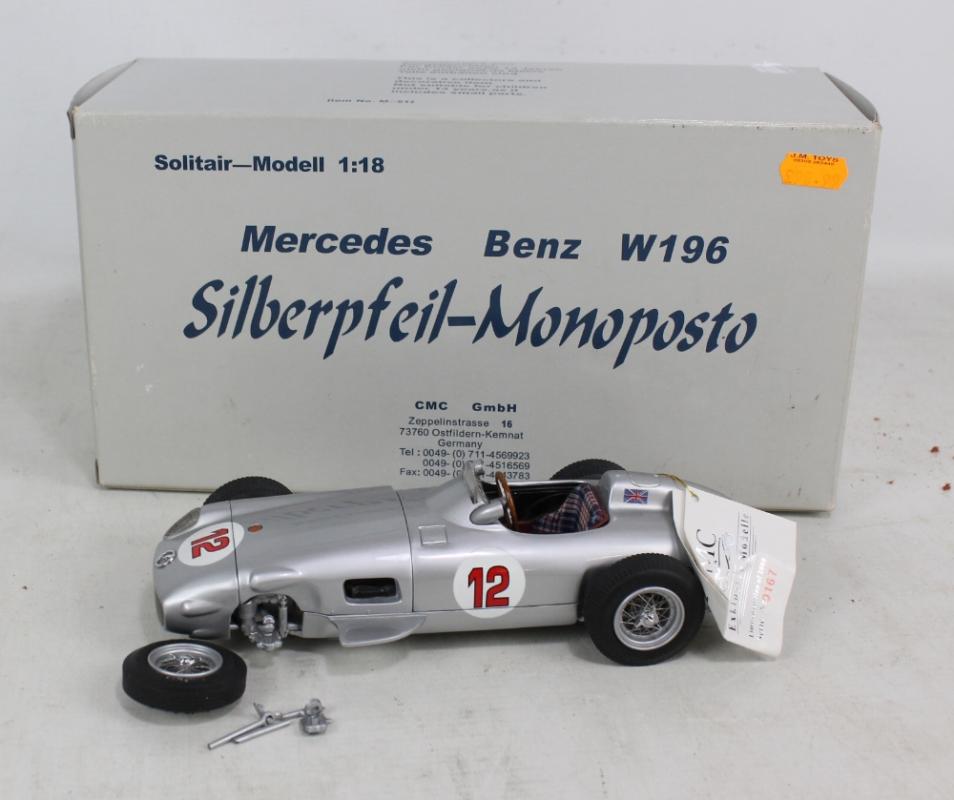 A boxed CMC M--042 'Mercedes Benz W196 Silberpfeil-Monoposto
