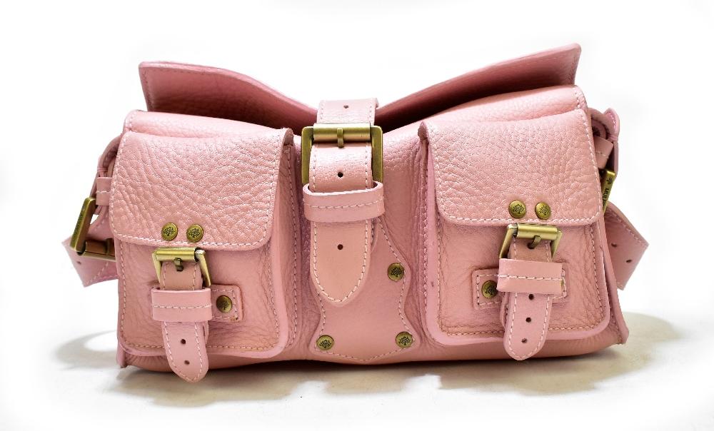 Womens Mulberry pink Leather Lily Shoulder Bag | Harrods UK