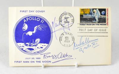 SPACE EXPLORATION a 1969 Apollo 11 Moon Landing first day cover