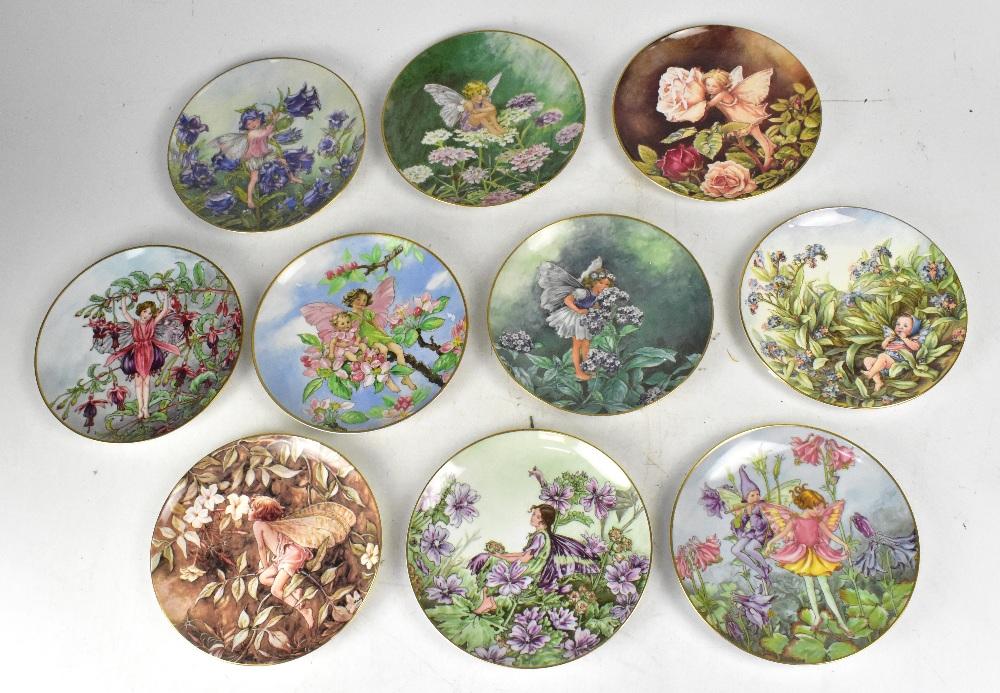 Seven Villeroy and Boch Heinrich 'Flower Fairies' collectors
