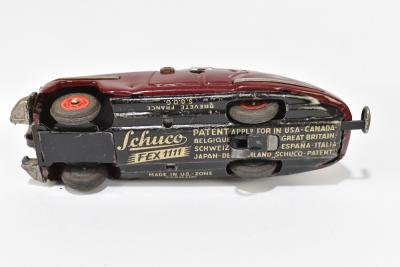 SCHUCO; a FEX 1111 tinplate clockwork vehicle in original box