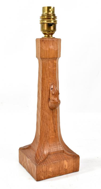 mouseman table lamp for sale