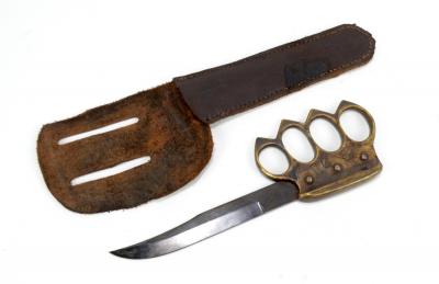 Vintage CASE XX Cog Handguard Trench Knife - Ruby Lane