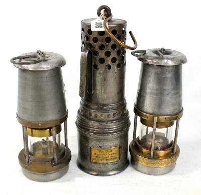 Antique Miners Lantern Wm Maurice The Wolf Safety Lamp cheapest Co